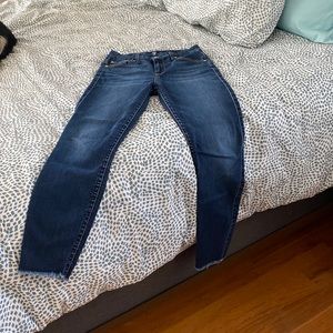 7 for All Mankind size 24 The High Waisted Ankle Skinny